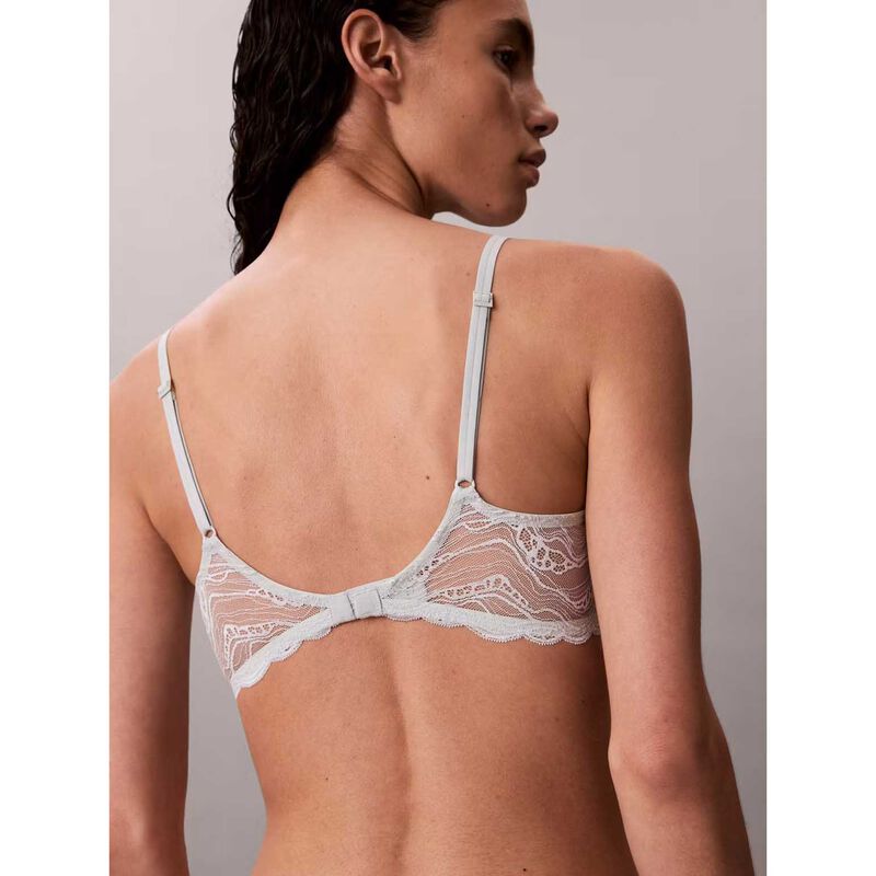 Calvin Klein Sensual Stretch Lace Demi Plunge Bra image number 1